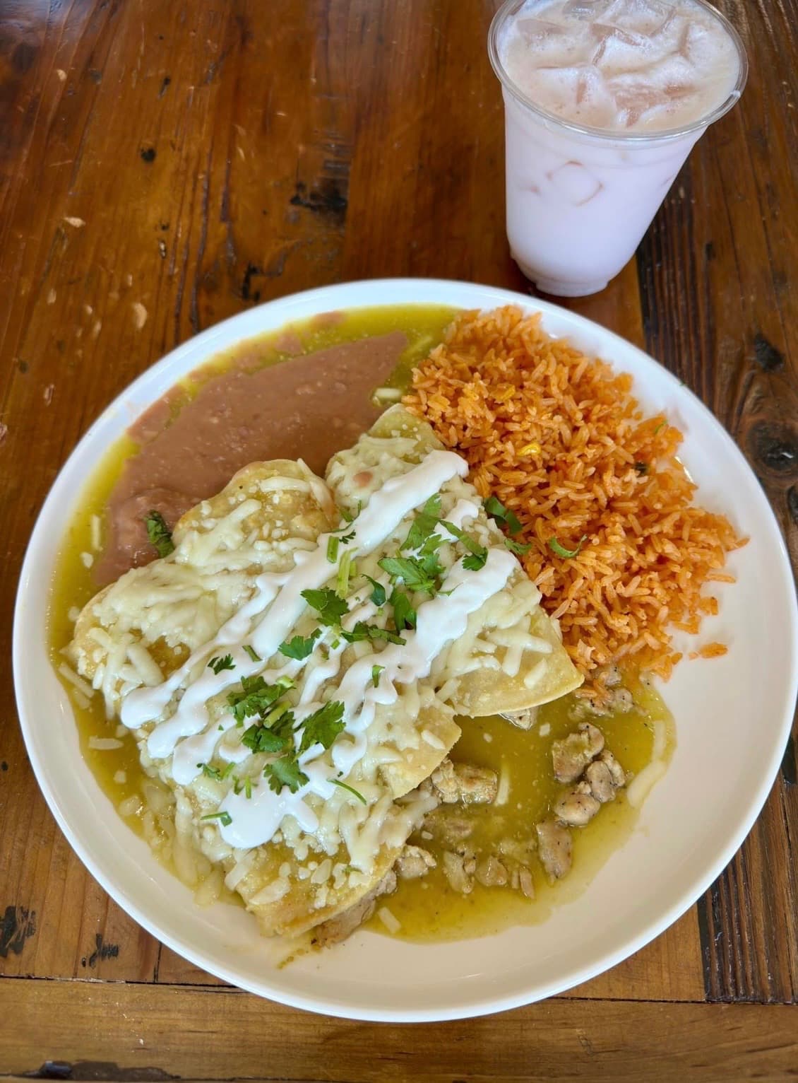 Chicken Enchiladas